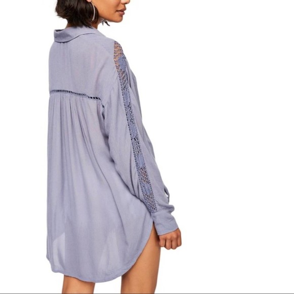 NWT Free People Western Button Down Top Shirt - Picture 6 of 9